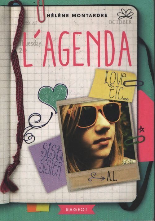 L'agenda - Hélène Montardre - Livre