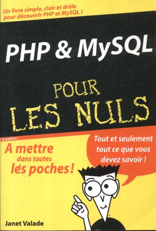PHP & mysql poche pr nuls 4ed - Janet Valade - Livre