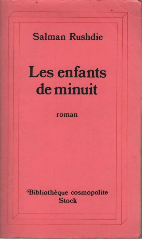 Les enfants de minuit - Salman Rushdie - Livre