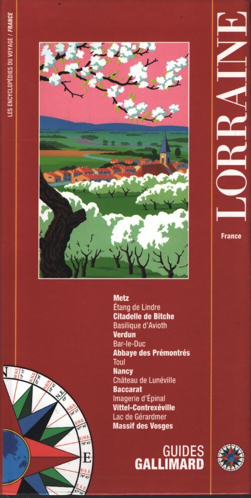 Lorraine - Guides Gallimard - Livre