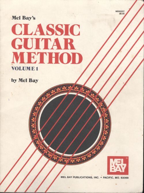 Classic guitar method volume 1 - Divers - Livre