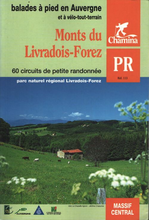 Monts du livradois-forez - Guide Chamina - Livre