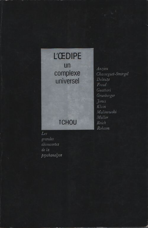 L'oedipe un complexe universel - Didier Anzieu - Livre