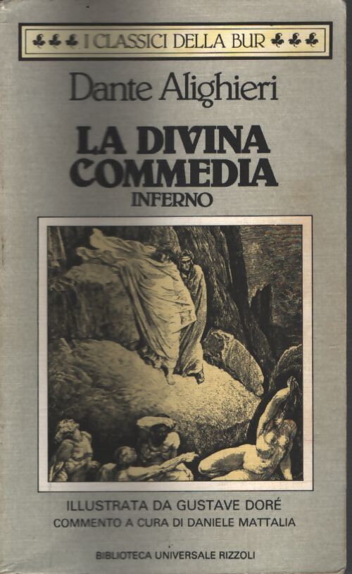 La divina commedia. Inferno - Dante Alighieri - Livre