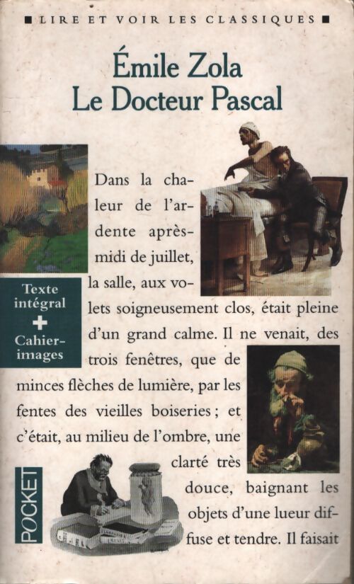 Le docteur Pascal - Emile Zola - Livre