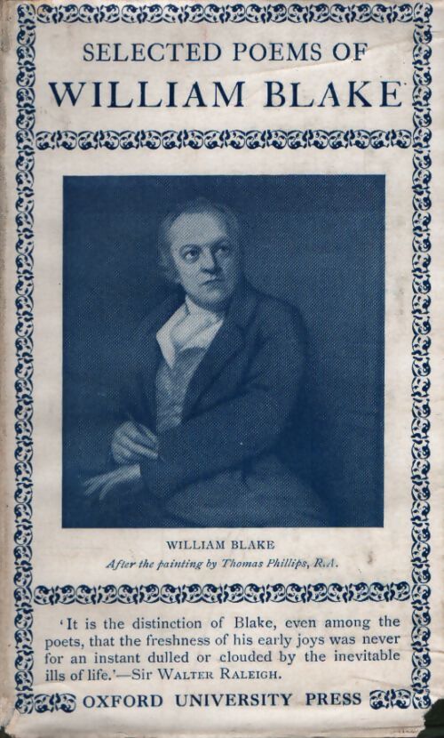 Selected poems of William Blake - William Blake - Livre