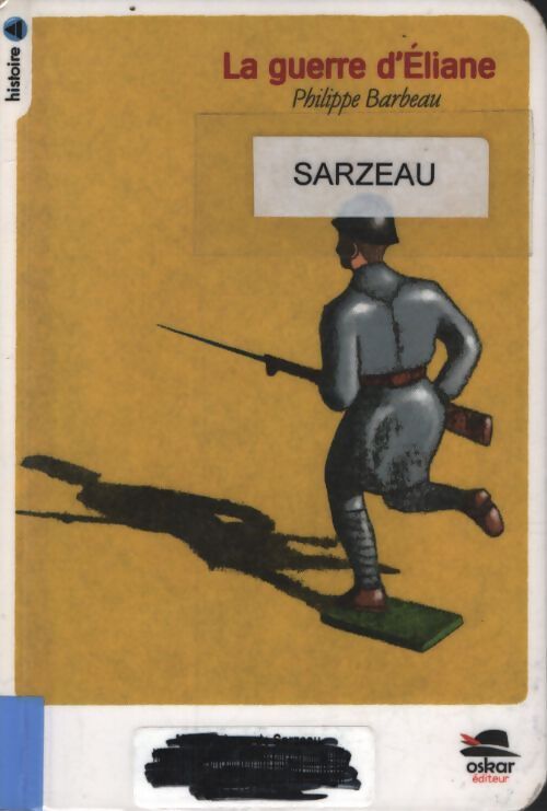 Guerre d'eliane - Philippe Barbeau - Livre