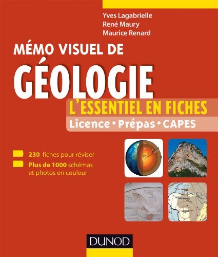 Memo visuel de géologie : L'essentiel en fiches - Yves Lagabrielle - Livre