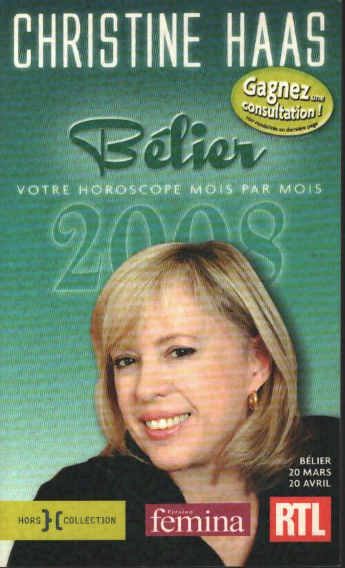 Bélier 2008 - Christine Haas - Livre