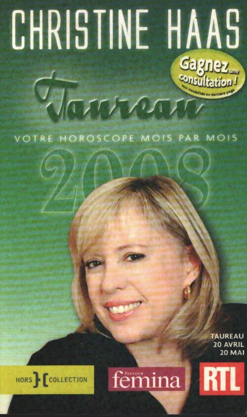 Taureau 2008 - Christine Haas - Livre
