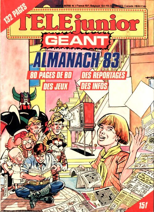 Télé junior géant hors-série n°3 - Collectif - Livre