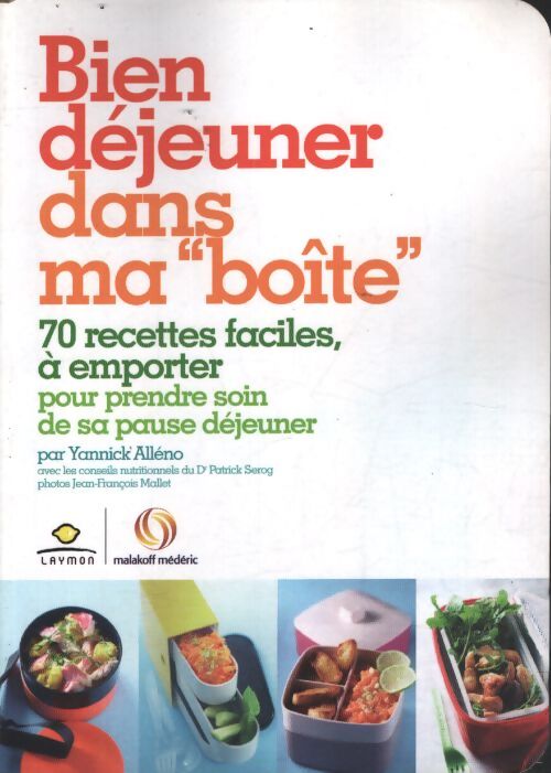 Déjeuner dans ma boite - Yannick Alléno - Livre