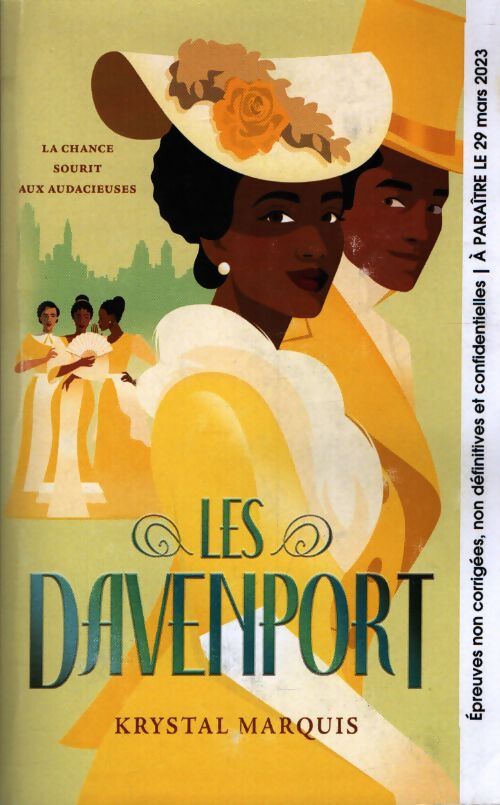 Les Davenport - Krystal Marquis - Livre