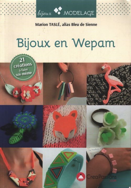 Bijoux en wepam - Marion Tasle - Livre