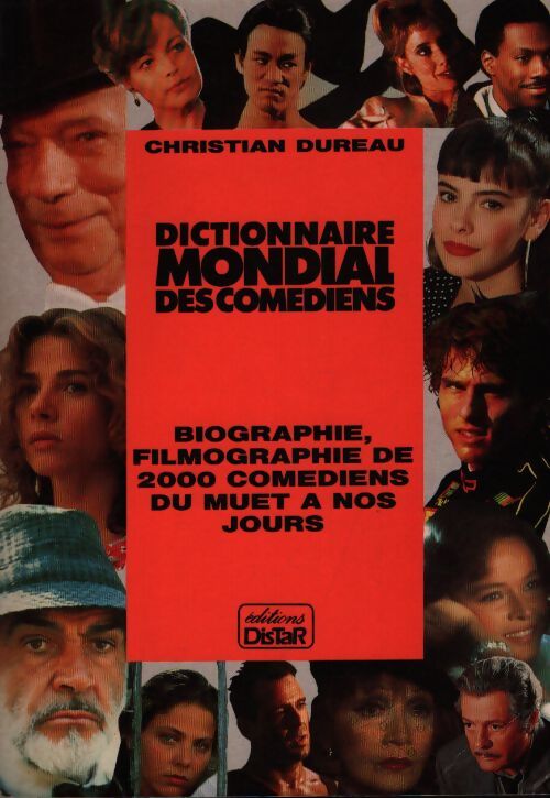 Dictionnaire mondial des comédiens - Christian Dureau - Livre