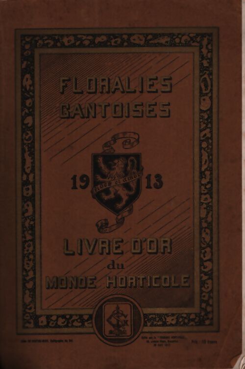 Livre d'or du monde horticole - Collectif - Livre
