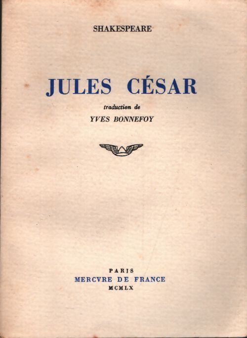 Jules César - William Shakespeare - Livre