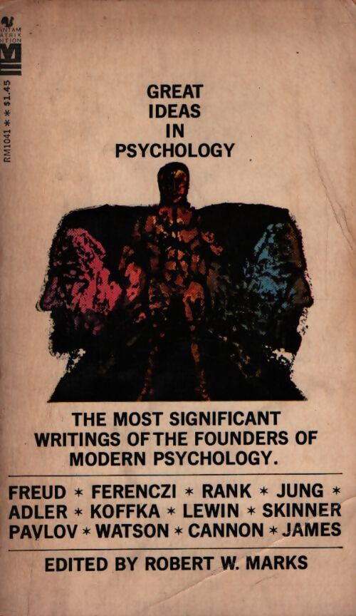 Great ideas in psychology - Robert W Marks - Livre