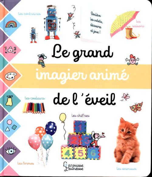 Le grand imagier animé de l'éveil - Cogumelo Club - Livre