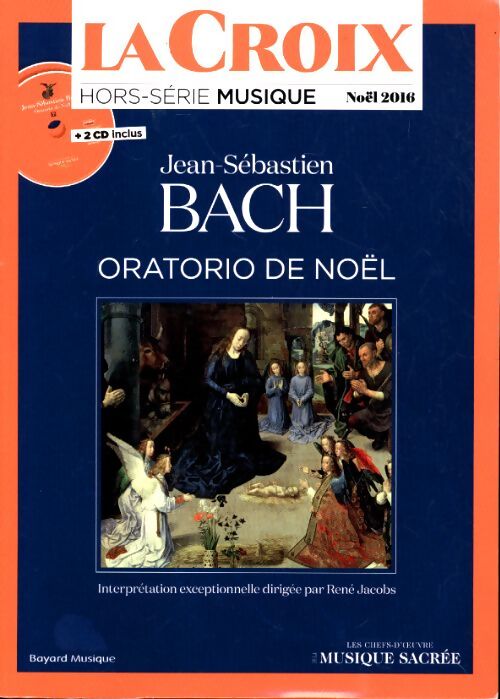 Hs la croix musique 1 oratorio noël bach - Collectif Auteurs - Livre
