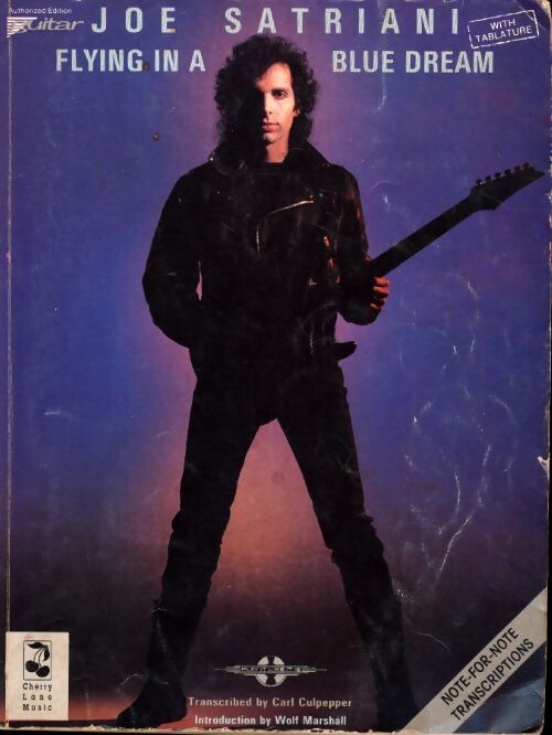 Joe satriani flying in a blue dream : Guitar - vocal - Jeff Jacobson - Livre