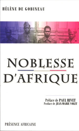 Noblesse d Afrique - Hélène De Gobineau - Livre