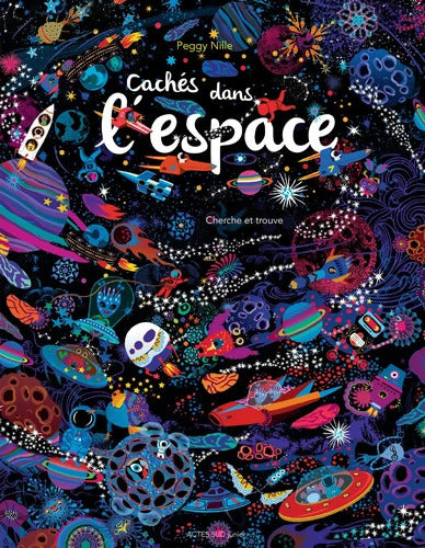 Cachés dans l'espace - Peggy Nille - Livre