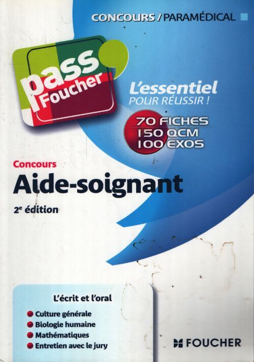Concours aide-soignant - Valérie Béal - Livre