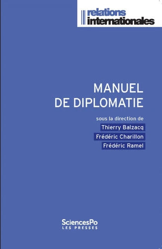 Manuel de diplomatie - Collectif - Livre