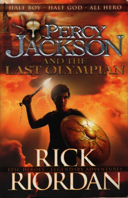 Percy jackson and the last olympian - Riordan Rick - Livre