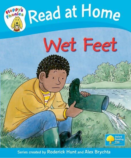 Read at home : Floppy's phonics : L3b : Wet feet - Roderick Hunt - Livre