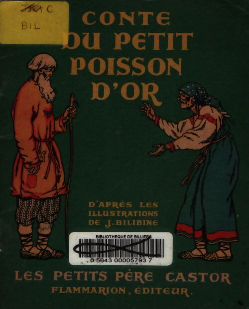 Conte du petit poisson d'or - Ivan Yakovlévitch Bilibine - Livre