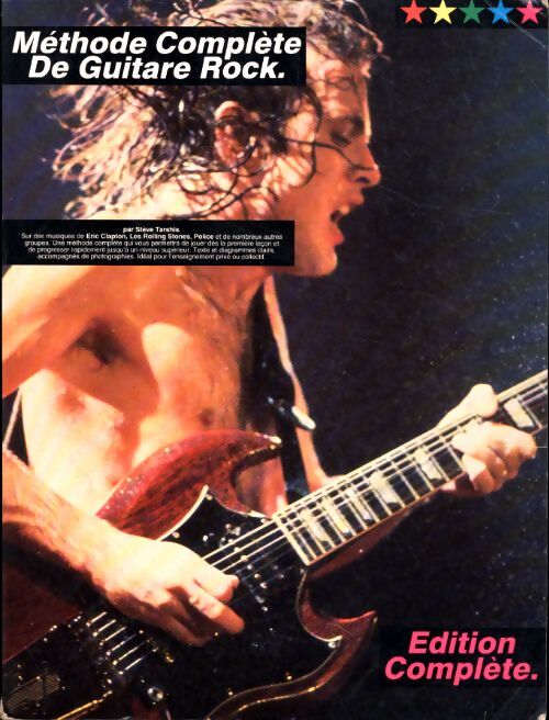 Méthode complète de guitare rock - Steve Tarshis - Livre