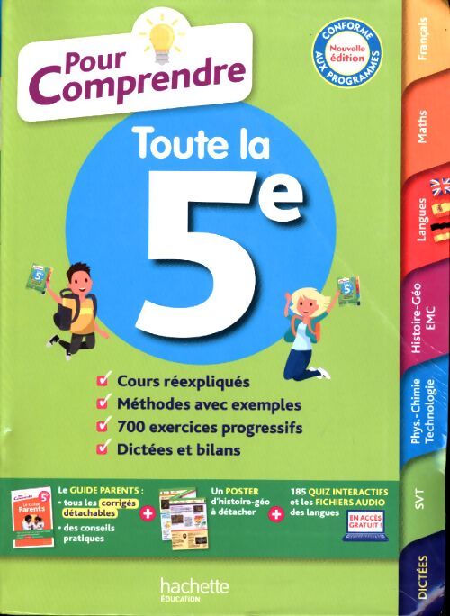 Pour comprendre toute la 5e - Isabelle De Lisle - Livre