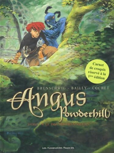 Angus Powderhill Tome II : Le pays des deux soleils - Luc Brunschwig - Livre