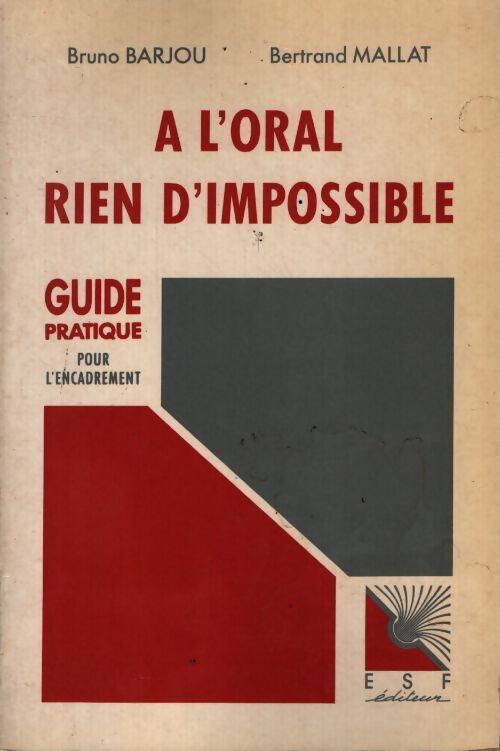 A l'oral rien d'impossible - Malla - Livre