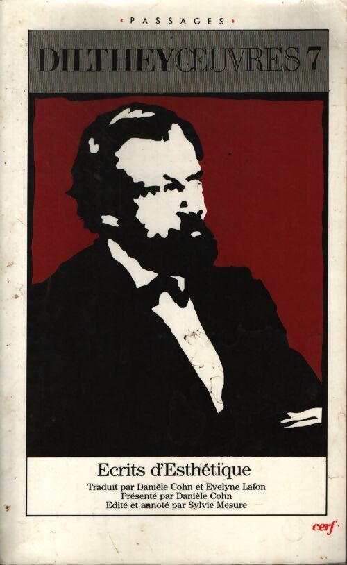 Écrits d'esthétique suivi de la naissance de l'herméneutique - Wilhelm Dilthey - Livre