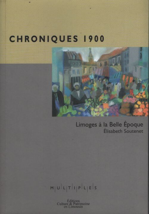 Chroniques 1900 : Limoges à la belle époque - Elisabeth Soutenet - Livre
