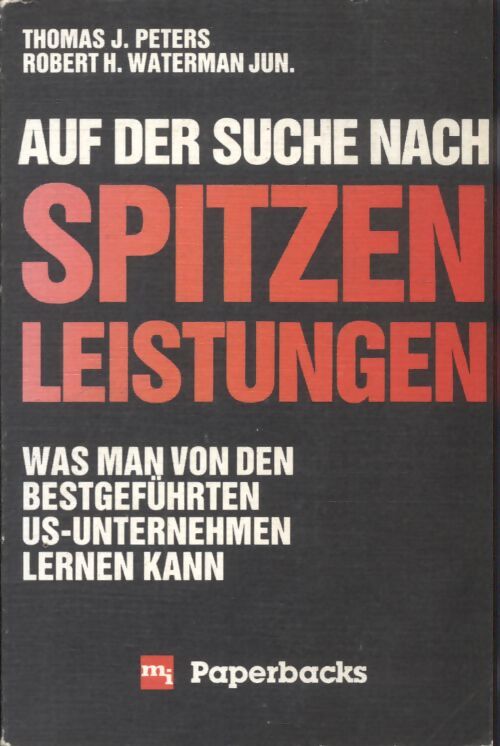 Auf der suche nach spitzenleistungen - Collectif - Livre