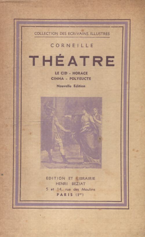 Théâtre - Pierre Corneille - Livre