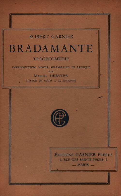 Bradamante - Robert Garnier - Livre