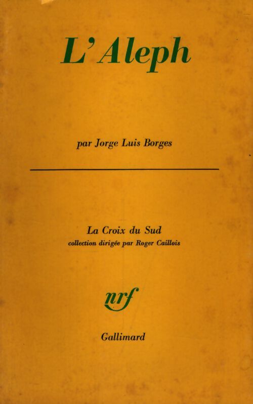 L'aleph - Jorge Luis Borges - Livre
