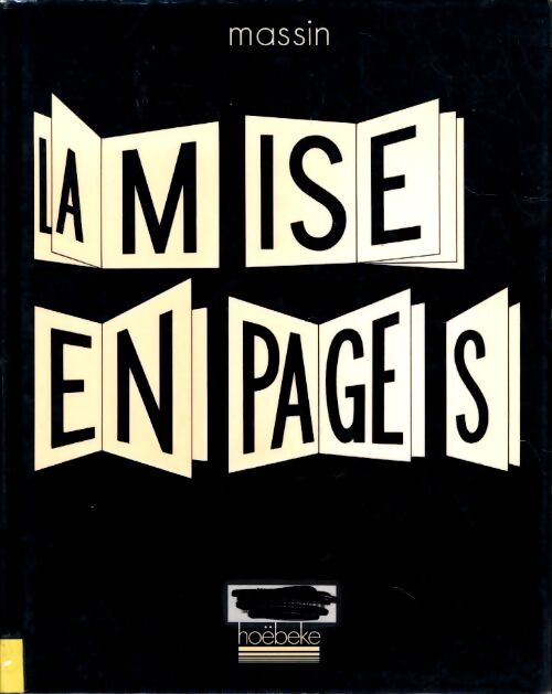 La mise en pages - Robert Massin - Livre
