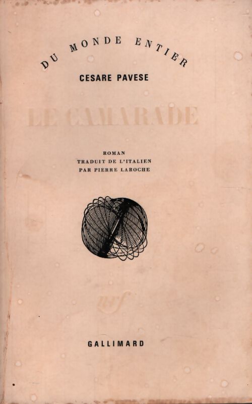 Le camarade - Cesare Pavese - Livre