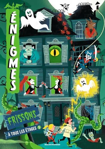 Énigmes à tous les étages Tome V : Frissons - Paul Martin - Livre