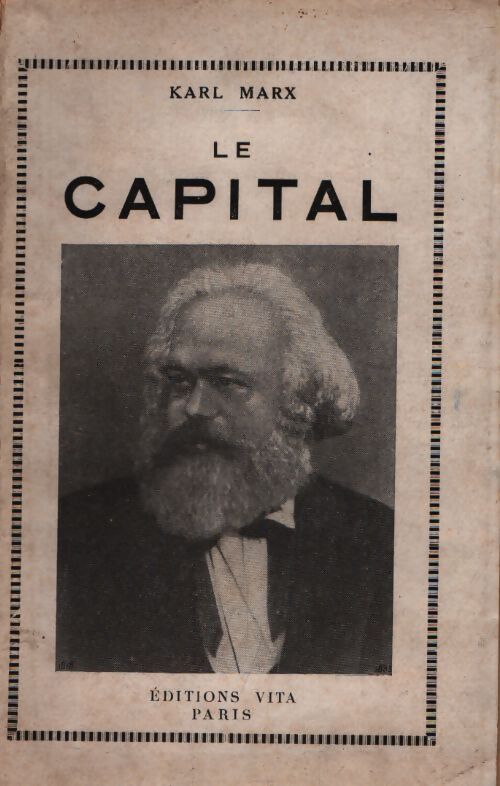 Le capital - Karl Marx - Livre