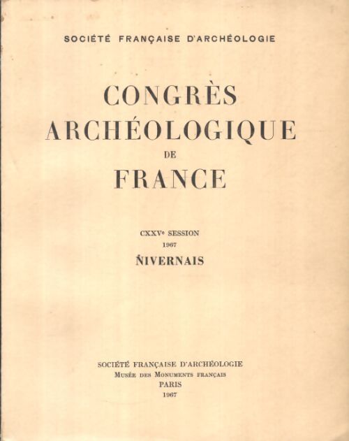 Congrès archéologique de France CXXVe session - Collectif - Livre