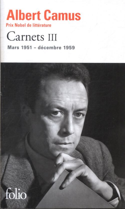 Carnets - Albert Camus - Livre