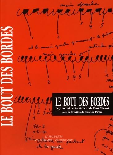 Le bout des bordes - Jean-Luc Parant - Livre