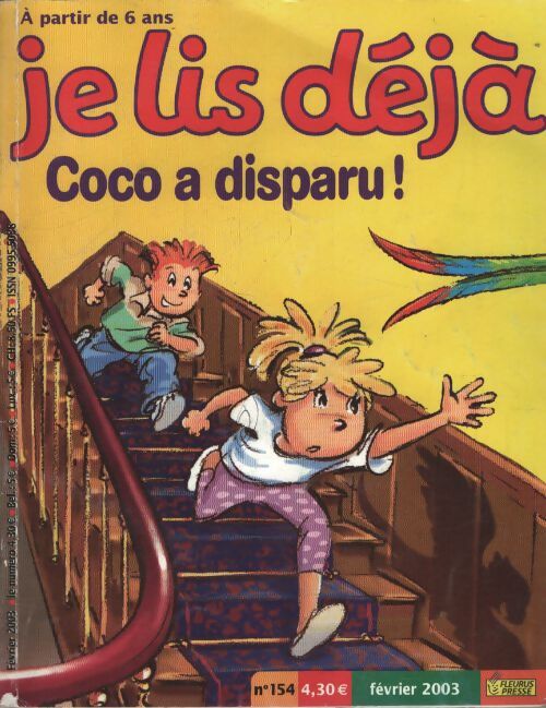 Je lis déjà n°154 : Coco a disparu ! - Collectif - Livre